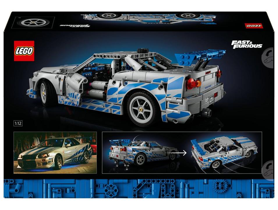 LEGO Carro Nissan Skyline GT-R (R34) de 2 Fast 2 - 9