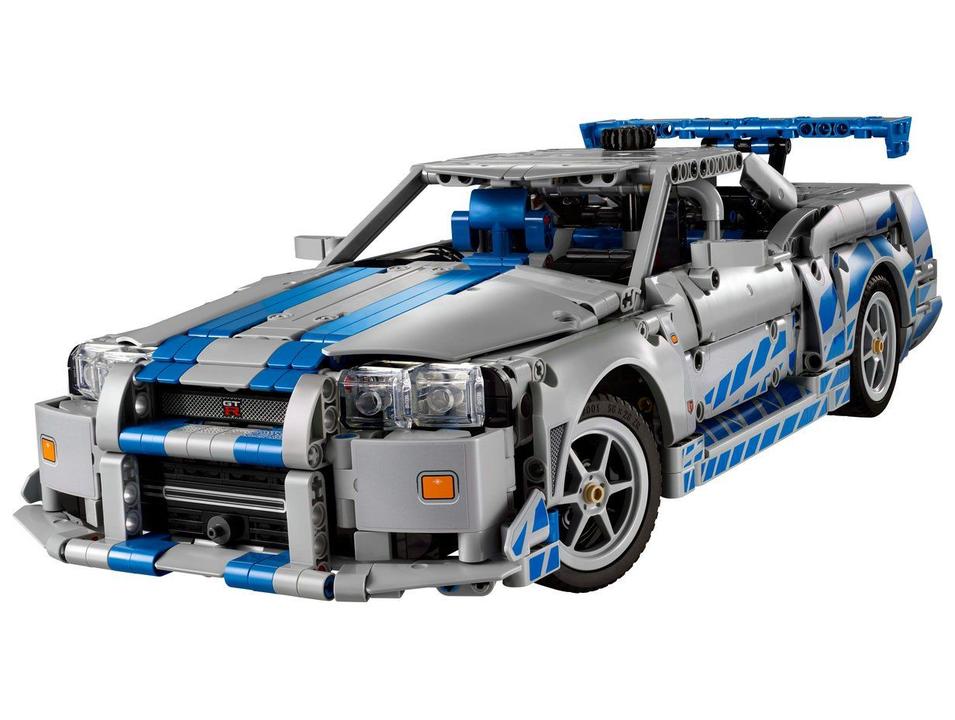 LEGO Carro Nissan Skyline GT-R (R34) de 2 Fast 2 - 7
