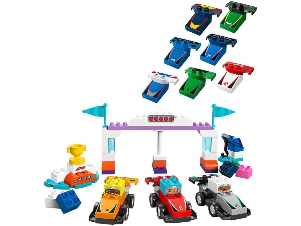 LEGO Carros e Motoristas das Equipes de Corrida - 7