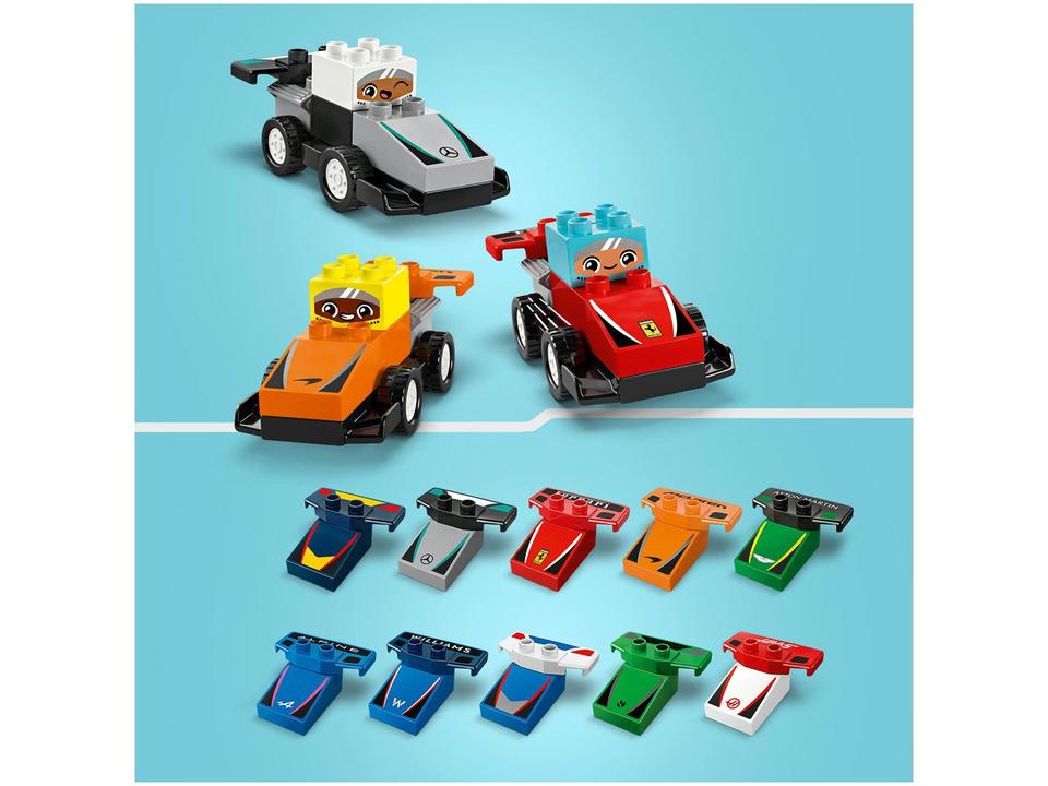 LEGO Carros e Motoristas das Equipes de Corrida - 4