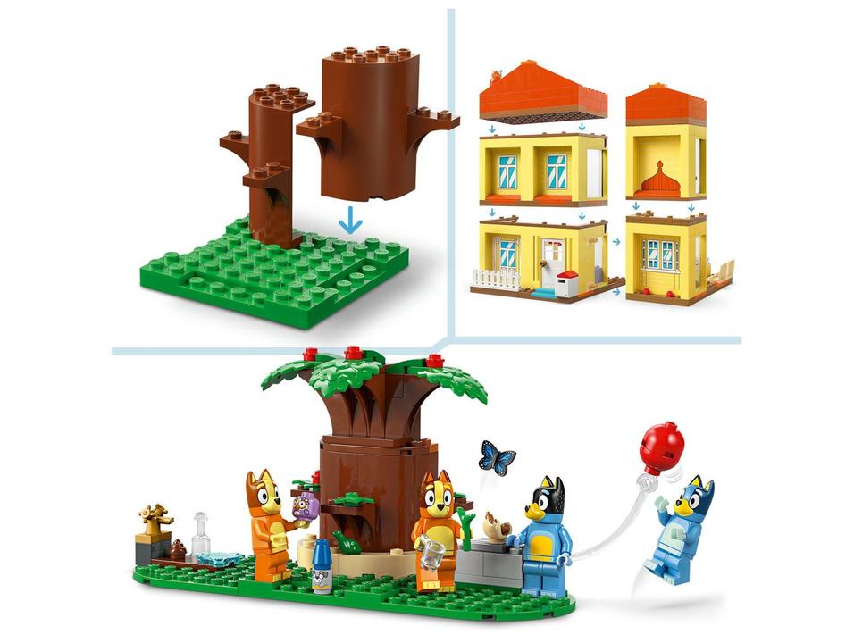 LEGO Casa de Família da Bluey 11203 382 Peças - 4
