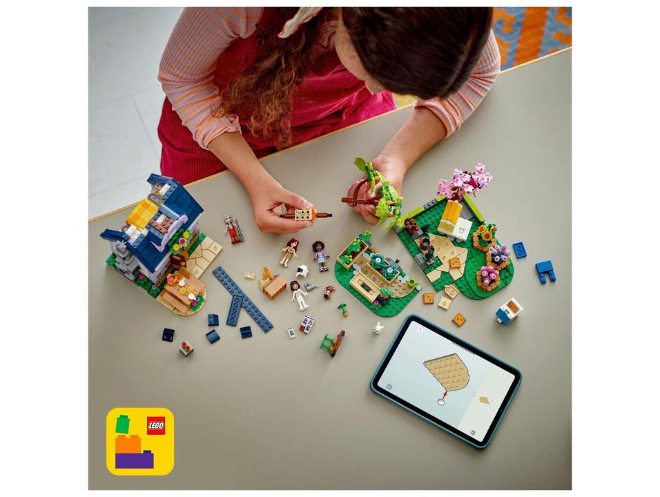 LEGO Casa e Jardim de Flores dos Apicultores 42669 - 1