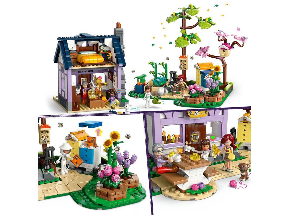 LEGO Casa e Jardim de Flores dos Apicultores 42669 - 5