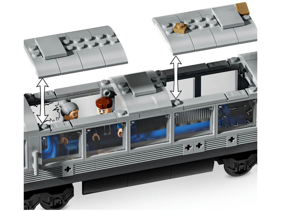 LEGO Cena de Homem-Aranha vs. Doc Ock no Trem - 5