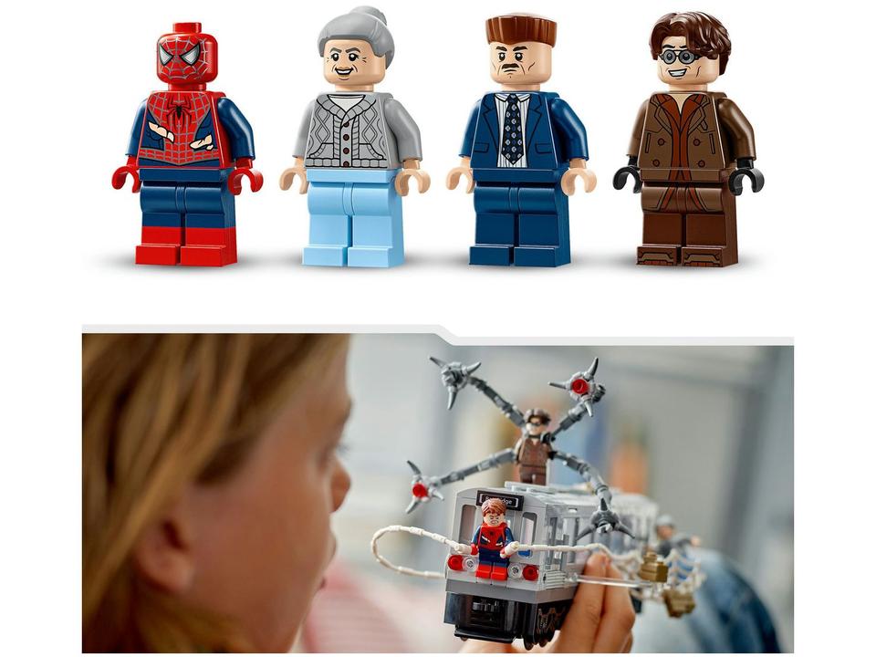LEGO Cena de Homem-Aranha vs. Doc Ock no Trem - 2