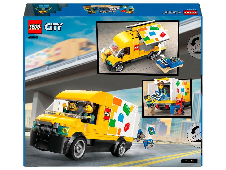 LEGO City A Van 60500 276 Peças - 6