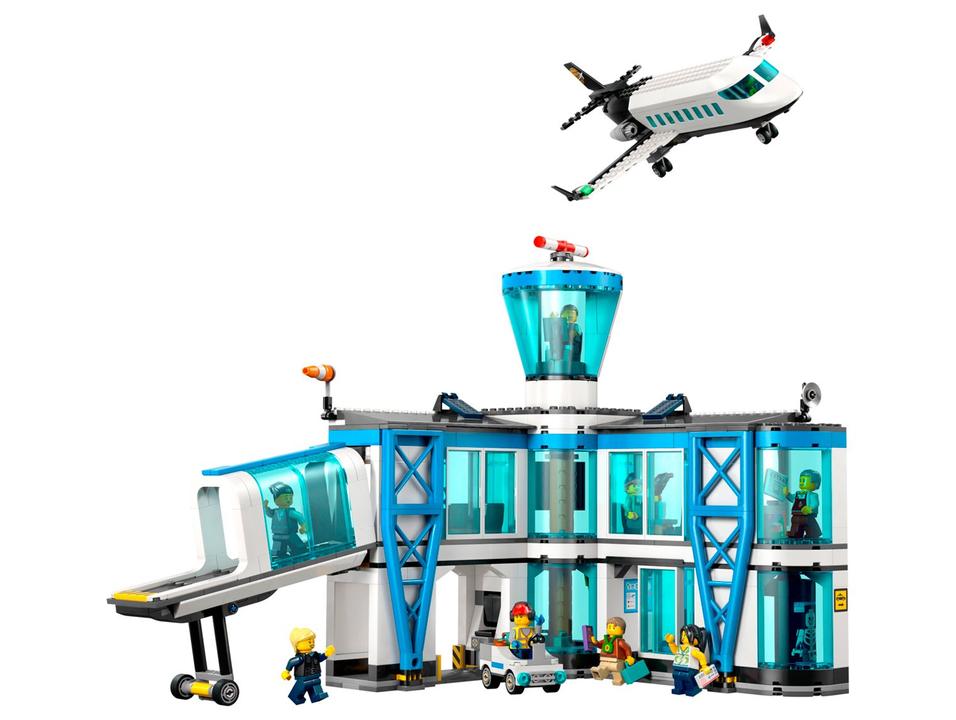 LEGO City Aeroporto com Avião 60502 887 Peças - 4