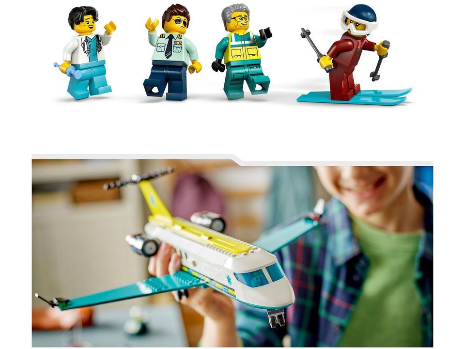 LEGO City Ambulância Aérea para Emergências - 5