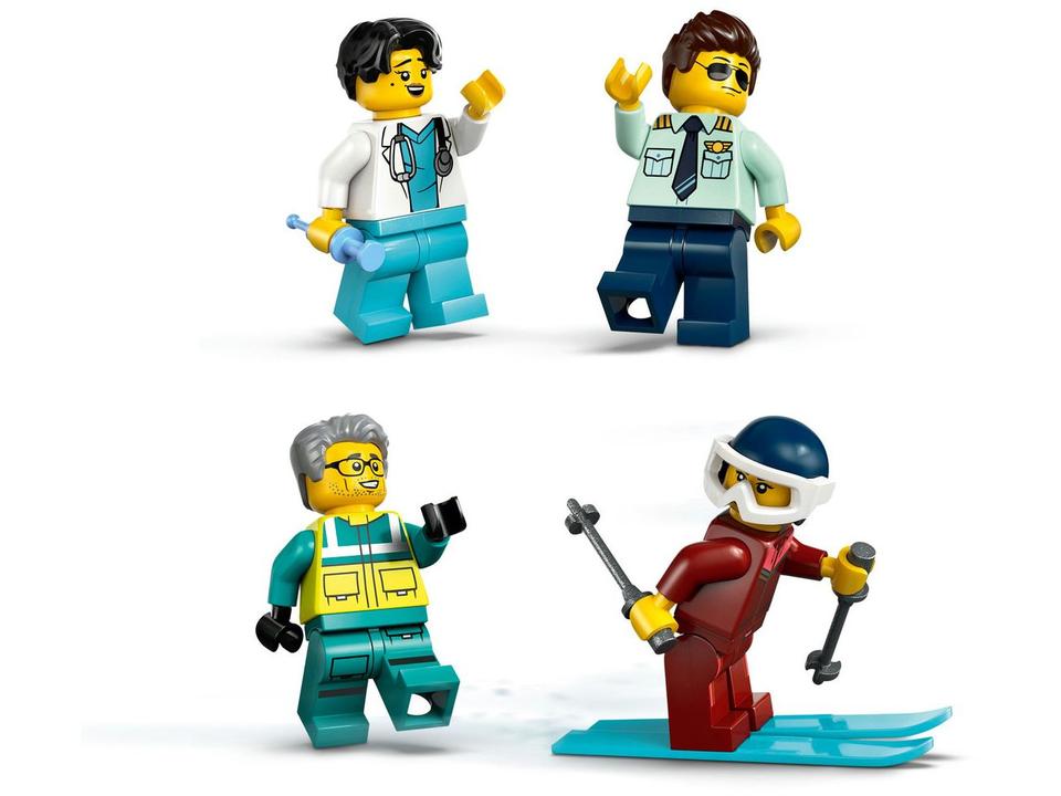 LEGO City Ambulância Aérea para Emergências - 4