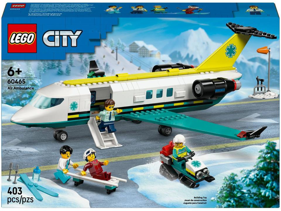 LEGO City Ambulância Aérea para Emergências - 8