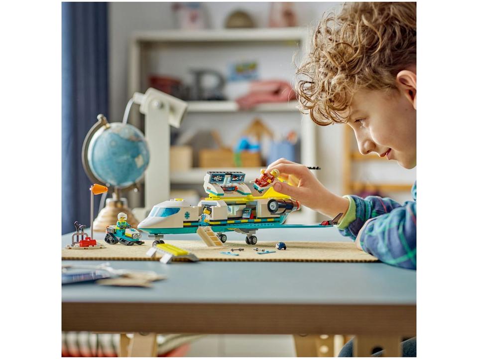 LEGO City Ambulância Aérea para Emergências - 1