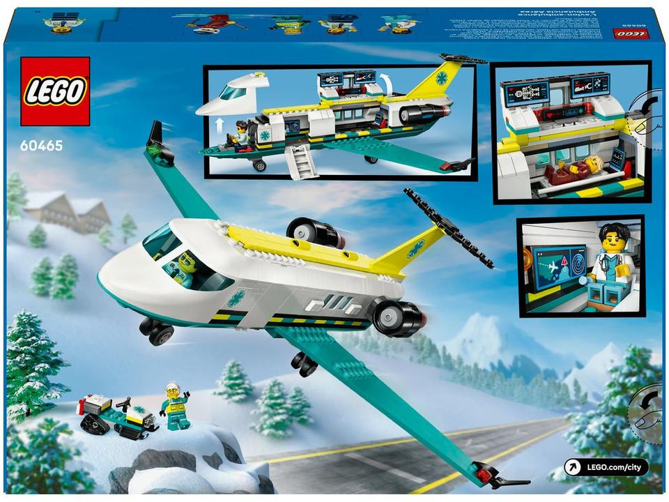 LEGO City Ambulância Aérea para Emergências - 9