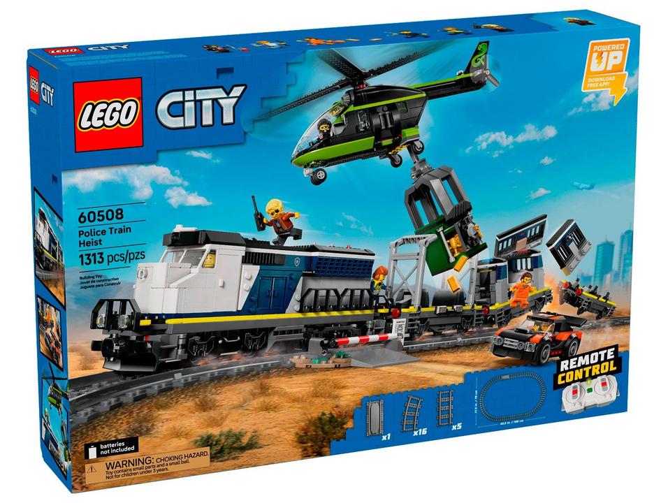 LEGO City Assalto ao Trem da Polícia 60508 - 4
