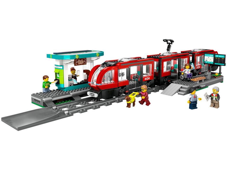 LEGO City Bonde e Estação do Centro da Cidade - 1