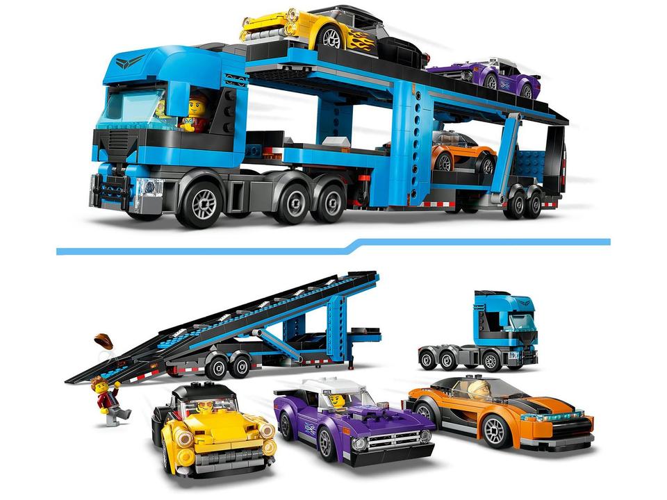 LEGO City Caminhão-cegonha com Carros Esportivos - 5