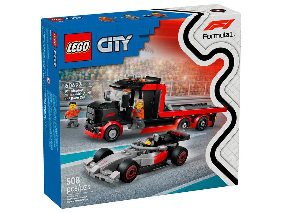 LEGO City Caminhão com Carro Audi F1 60493 - 4