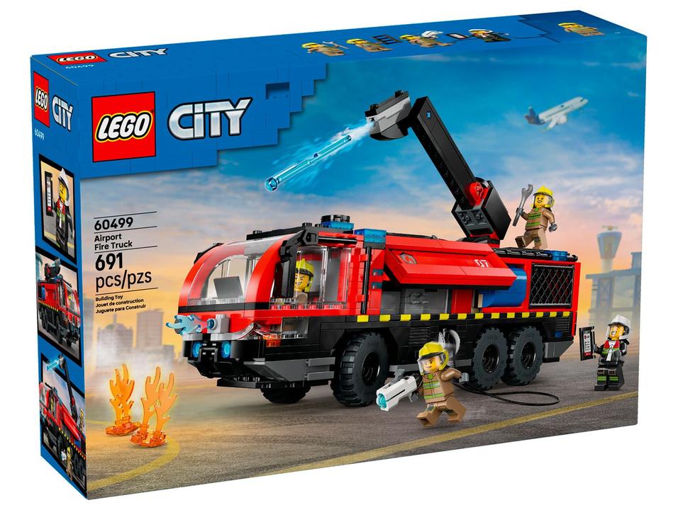 LEGO City Caminhão de Bombeiros e Aeroporto - 5