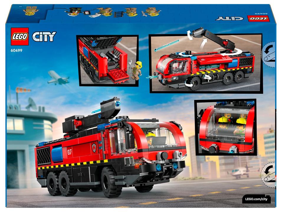 LEGO City Caminhão de Bombeiros e Aeroporto - 6