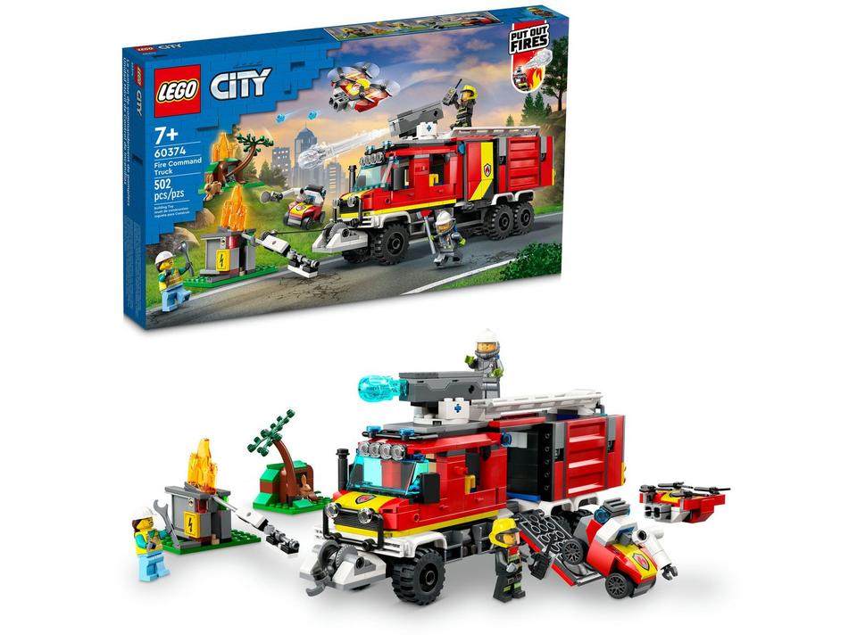 LEGO City Caminhão de Comando dos Bombeiros - 1