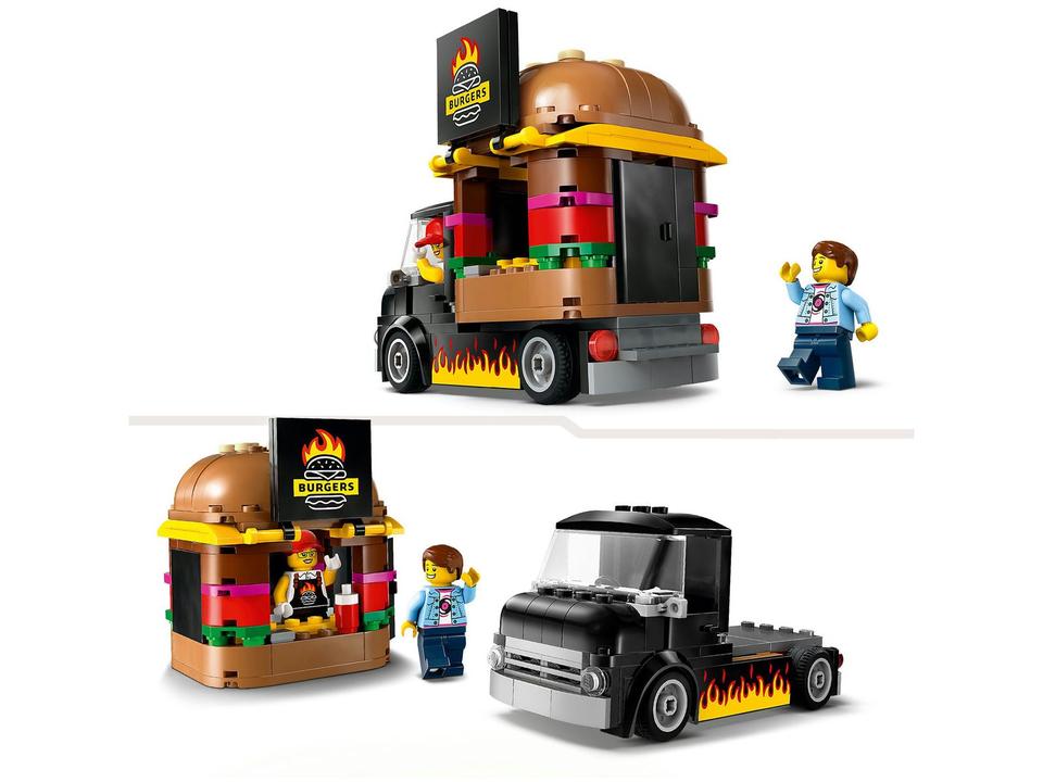 LEGO City Caminhão de Hambúrgueres 60404 - 7