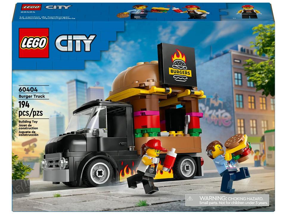 LEGO City Caminhão de Hambúrgueres 60404 - 1