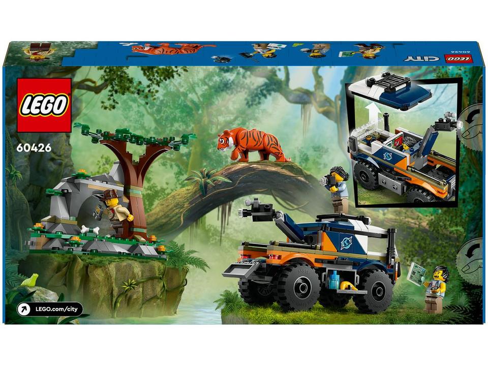 LEGO City Caminhão Off-Road Explorador da Selva - 8