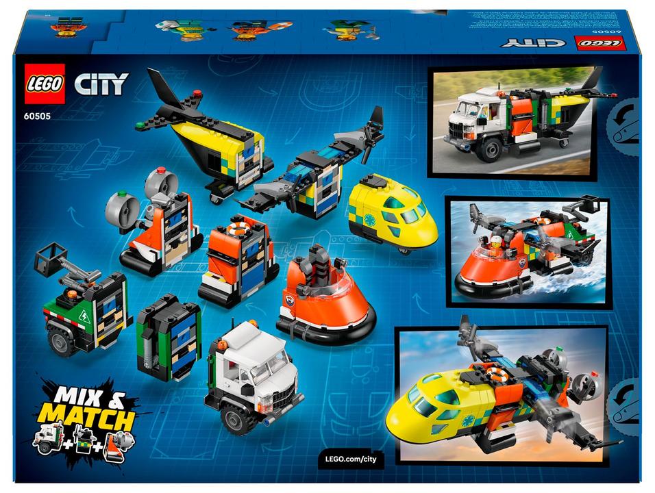 LEGO City Caminhão-reboque e Hovercraft 60505 - 6
