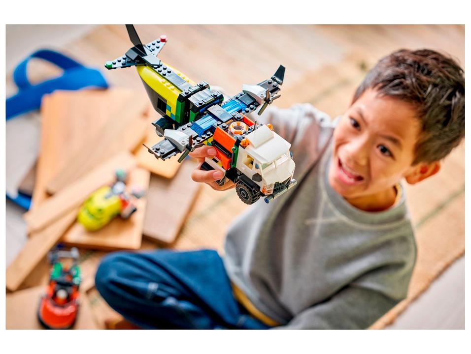 LEGO City Caminhão-reboque e Hovercraft 60505 - 1