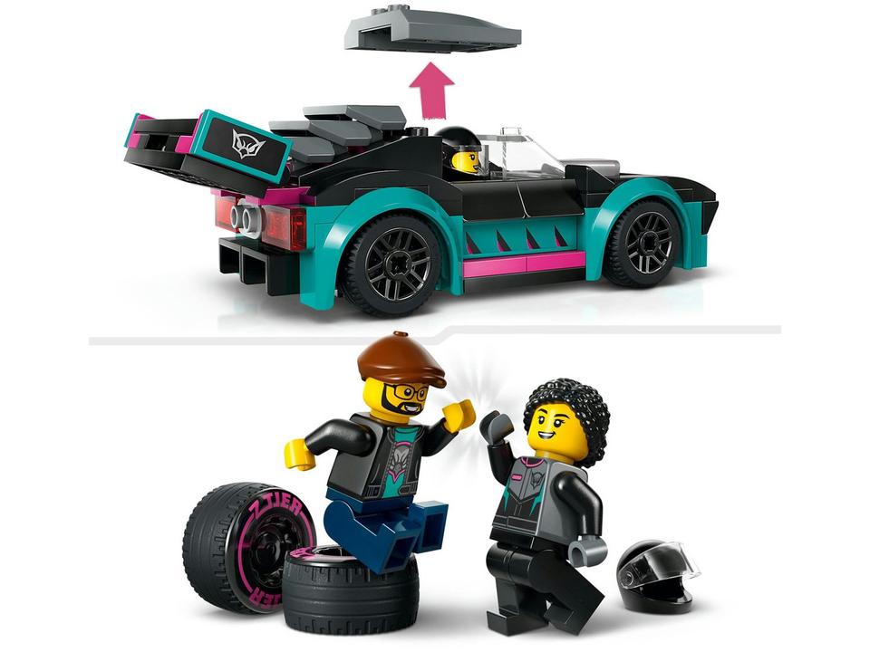 LEGO City Carro de Corrida e Caminhão-Cegonha - 6