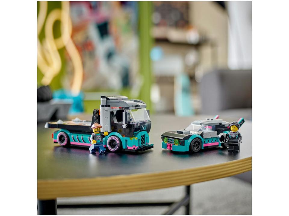 LEGO City Carro de Corrida e Caminhão-Cegonha - 5