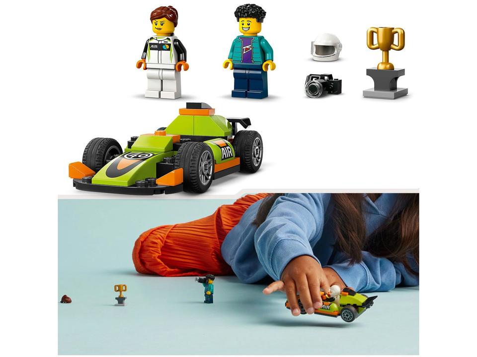 LEGO City Carro de Corrida Verde 60399 - 6