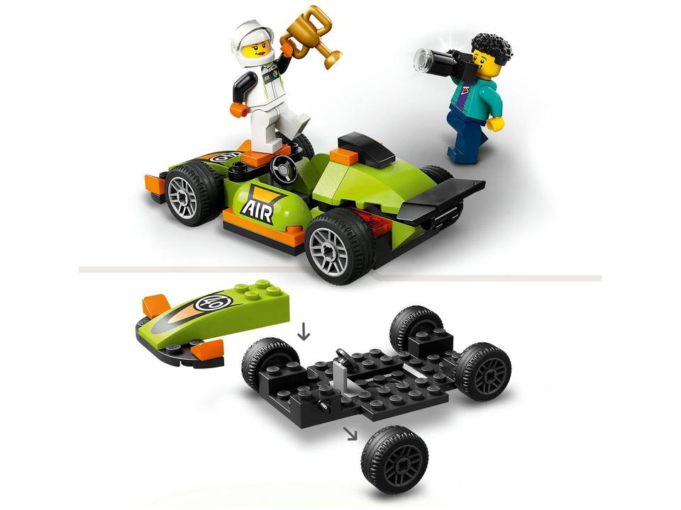 LEGO City Carro de Corrida Verde 60399 - 7