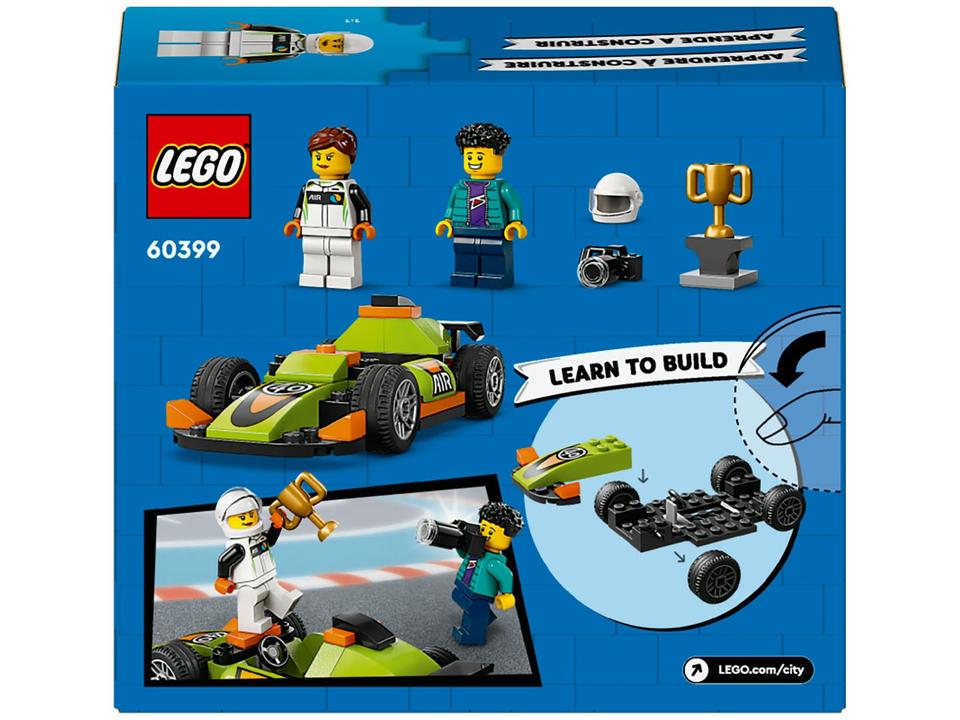 LEGO City Carro de Corrida Verde 60399 - 9