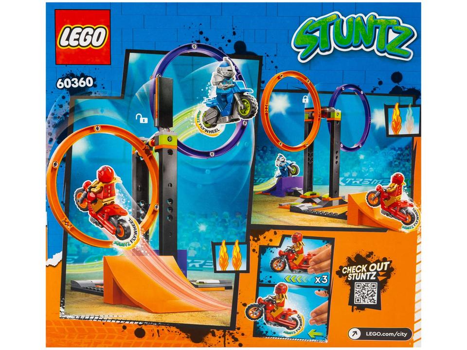 LEGO City Desafio de Acrobacias com Anéis - 13