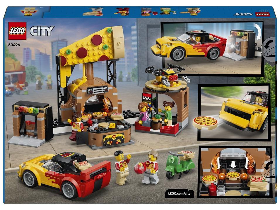 LEGO City Entrega de Pizza com Veículos - 6