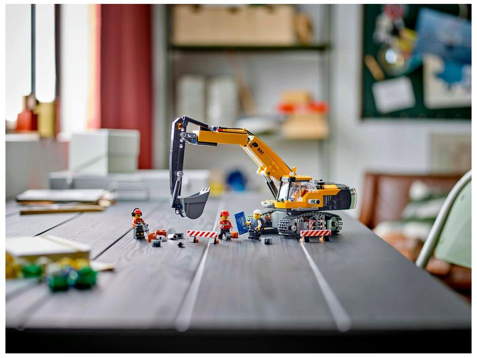 LEGO City Escavadeira de Construção Amarela - 2