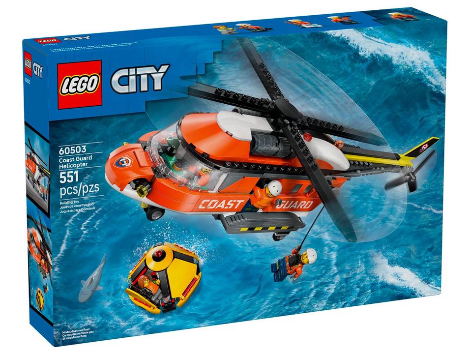 LEGO City Helicóptero da Guarda Costeira 60503 - 5