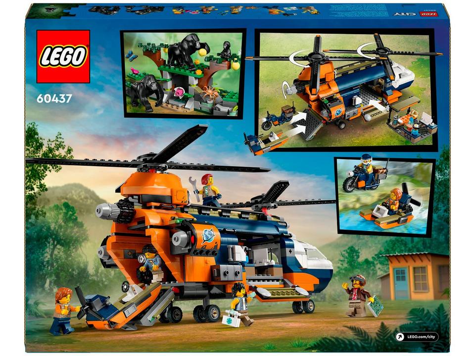 LEGO City Helicóptero Explorador da Selva no - 7