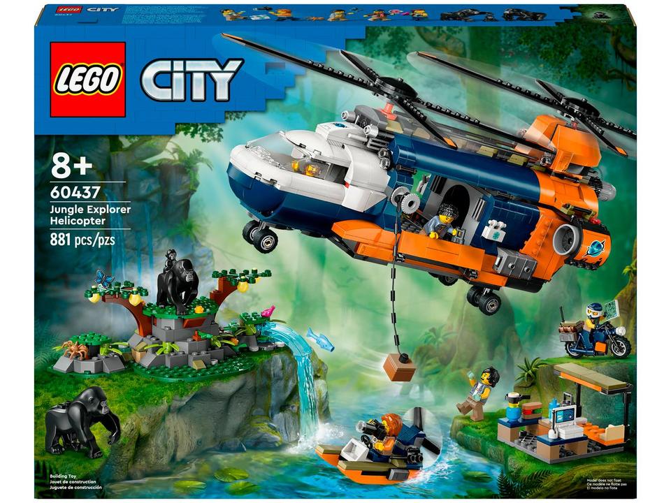 LEGO City Helicóptero Explorador da Selva no - 6