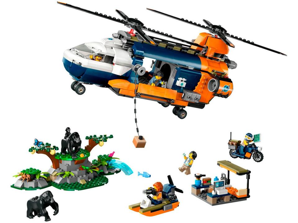 LEGO City Helicóptero Explorador da Selva no - 3