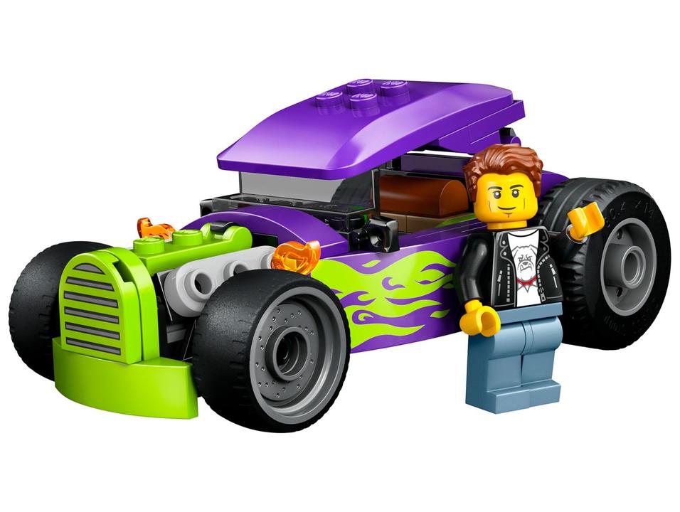LEGO City Hot Rod 60485 81 Peças - 4