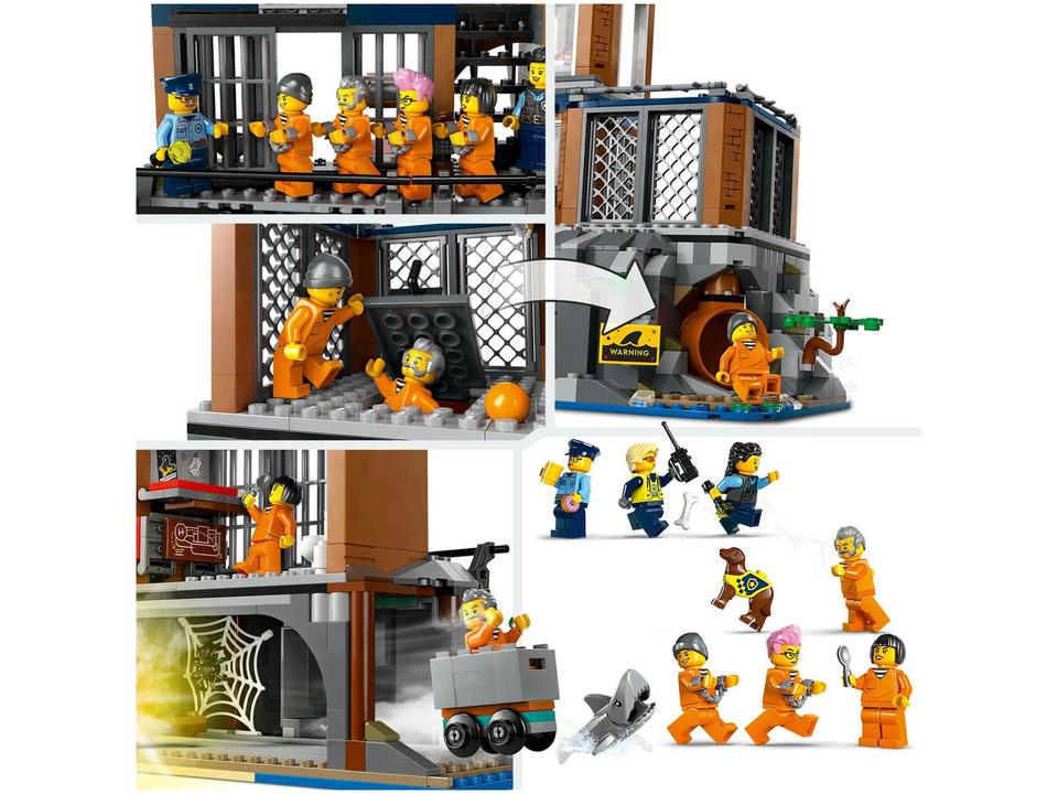 LEGO City Ilha da Prisão da Polícia 60419 - 6
