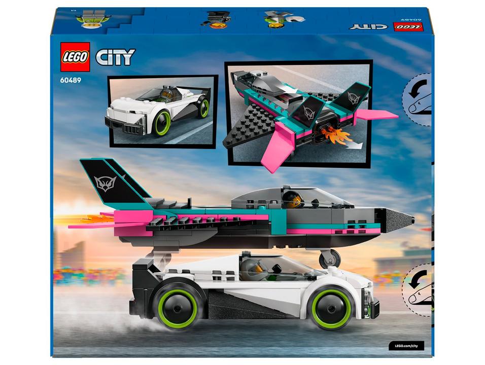 LEGO City Jato vs. Carro 60489 259 Peças - 6