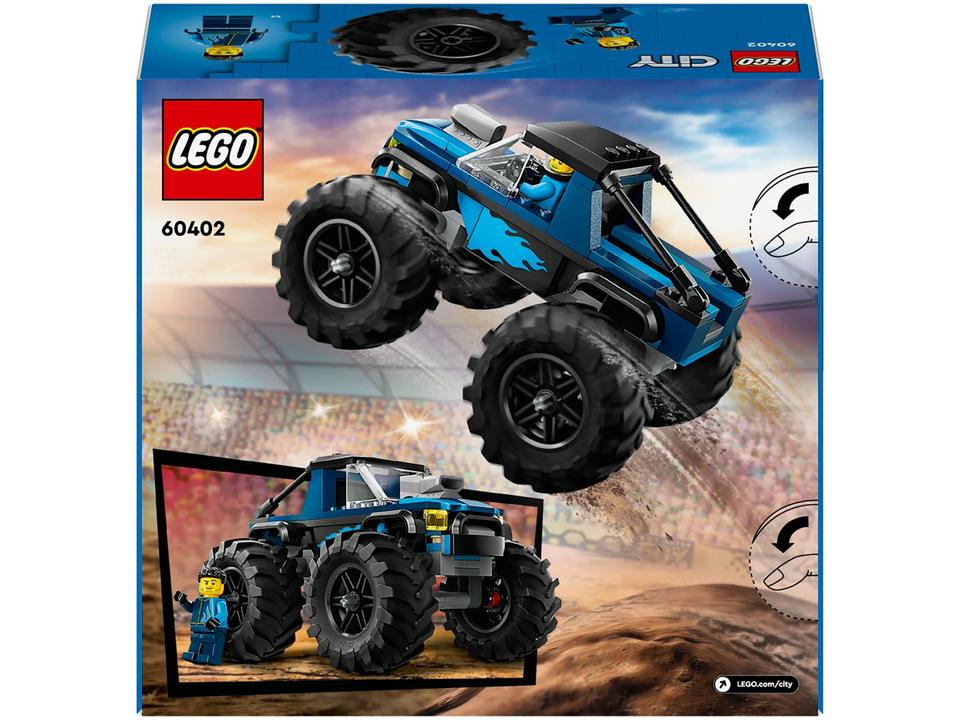 LEGO City Monster Truck Azul 60402 - 9
