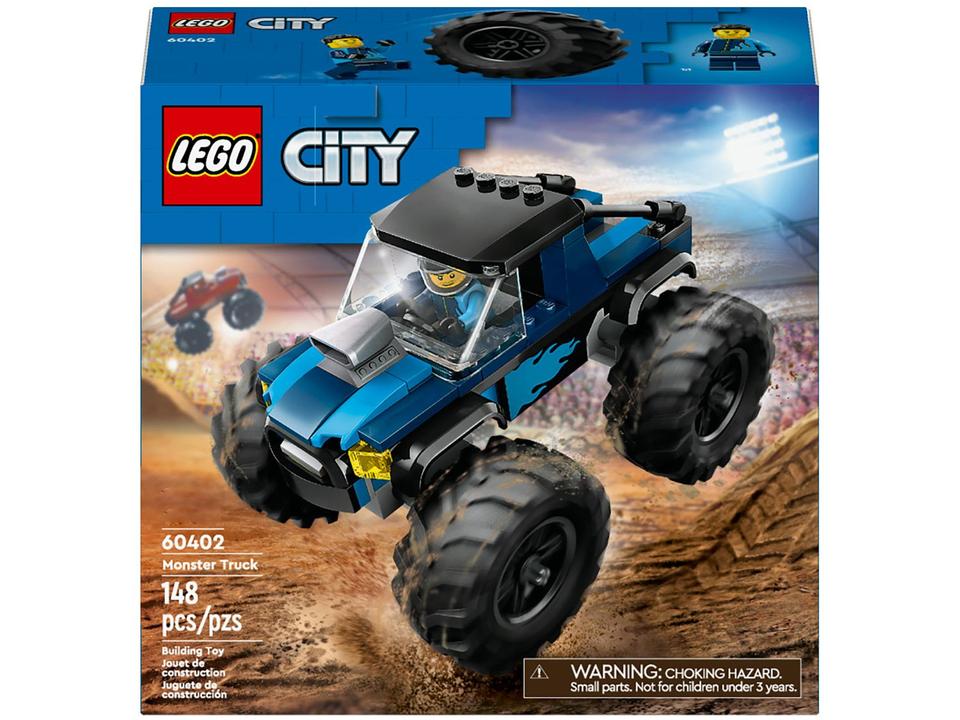LEGO City Monster Truck Azul 60402 - 1