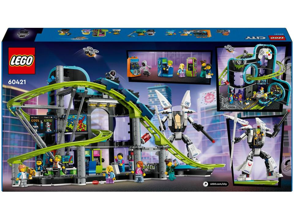 LEGO City Montanha-russa do Mundo dos Robôs - 8