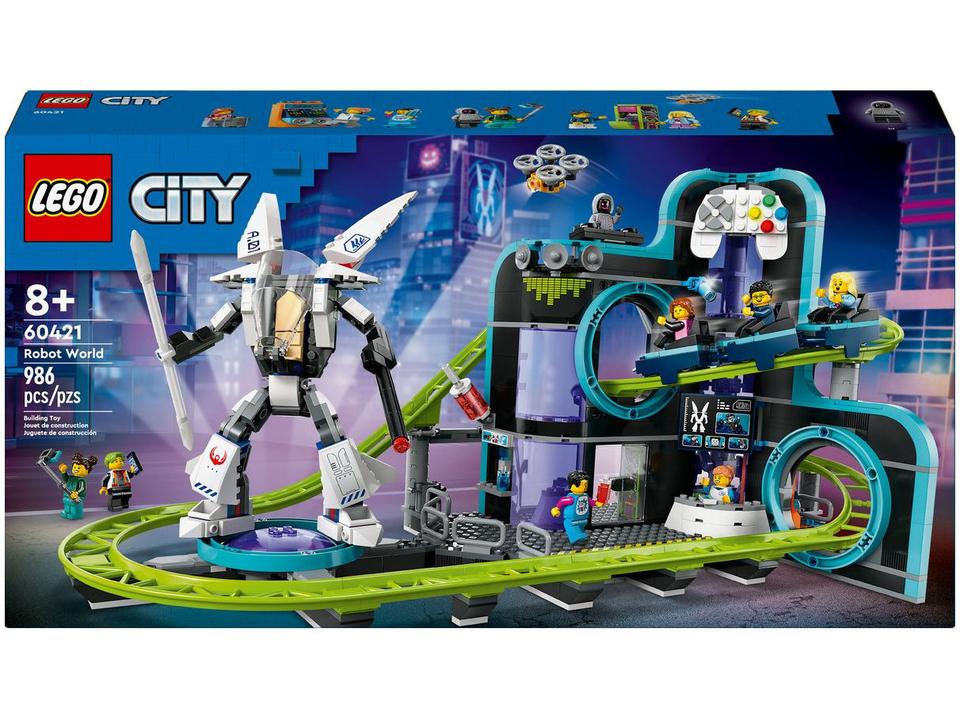 LEGO City Montanha-russa do Mundo dos Robôs - 7