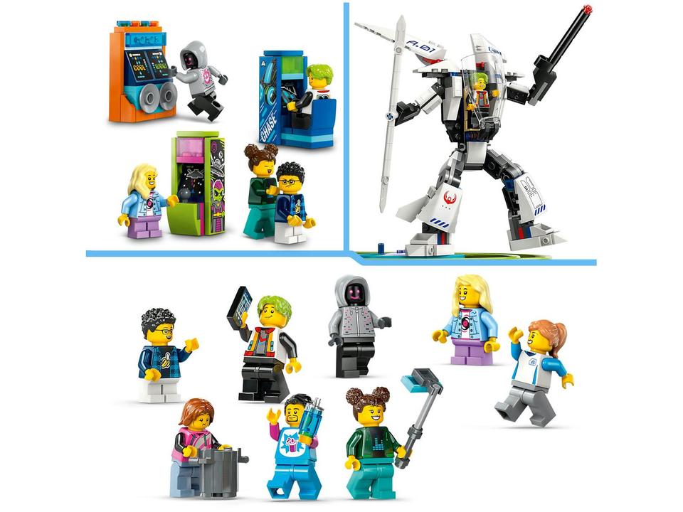 LEGO City Montanha-russa do Mundo dos Robôs - 5