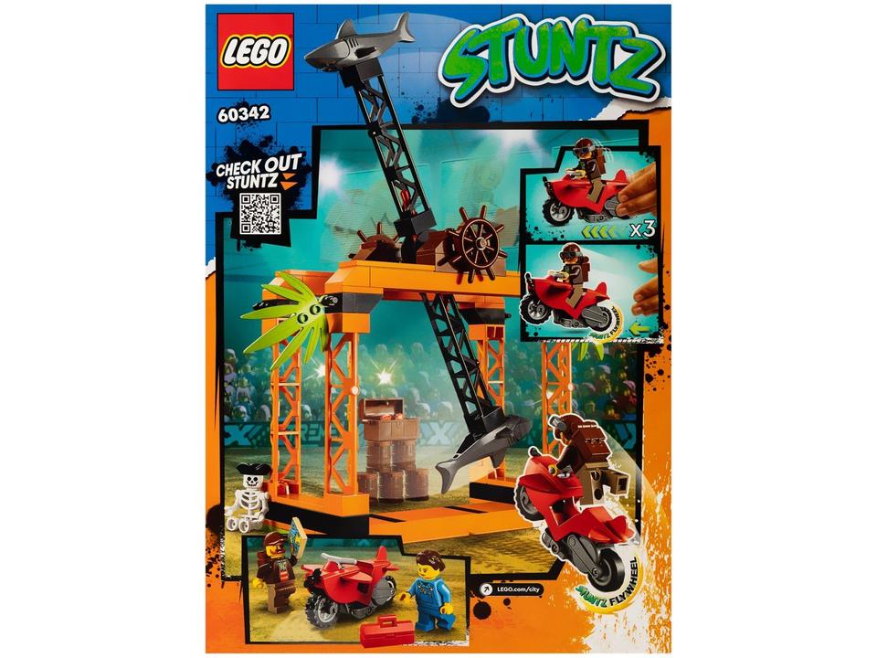 LEGO City O Desafio de Acrobacias com Ataque de - 9