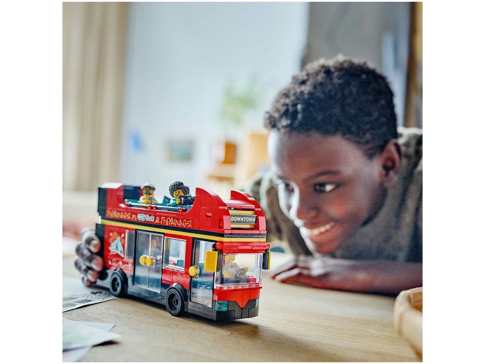 LEGO City Ônibus Panorâmico Vermelho - 2